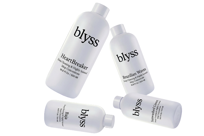 Experience luxury cleaning with Blyss Signature Scents*