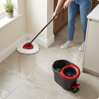 8 Pack Spin Mop Head Replacement